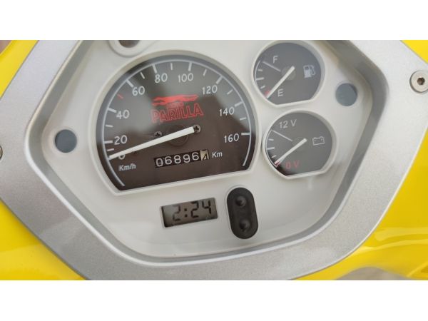 ใช้เพียง 6 พัน km. ลดราคา Moto Parilla Levriero 150 สีเหลืองครับ รูปที่ 5